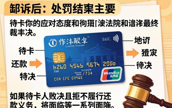 信用卡逾期被起诉的后果及应对策略