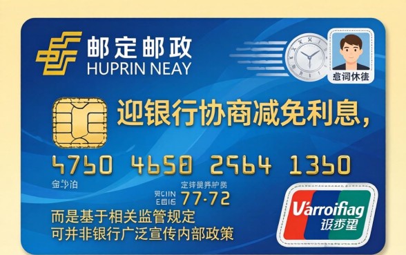邮政信用卡利息减免政策解读