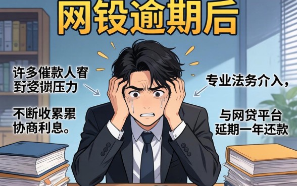 网贷逾期如何协商延期一年