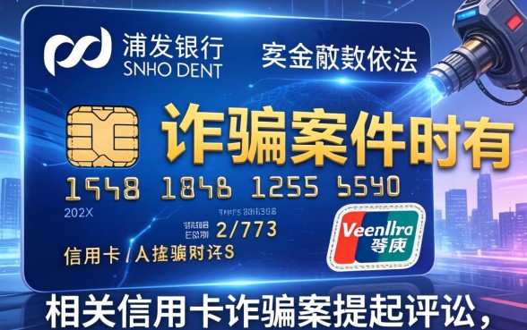 浦发银行起诉信用卡诈骗案如何应对