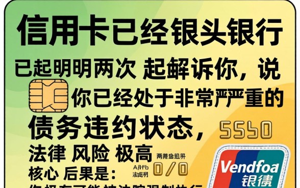 信用卡被起诉两次后果严重吗