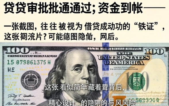 网贷下款截图背后的真相