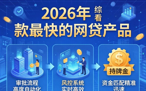 2026年下款最快的网贷平台推荐
