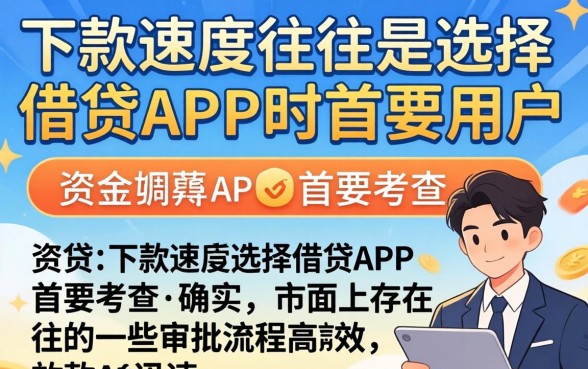 下款速度快的APP有哪些