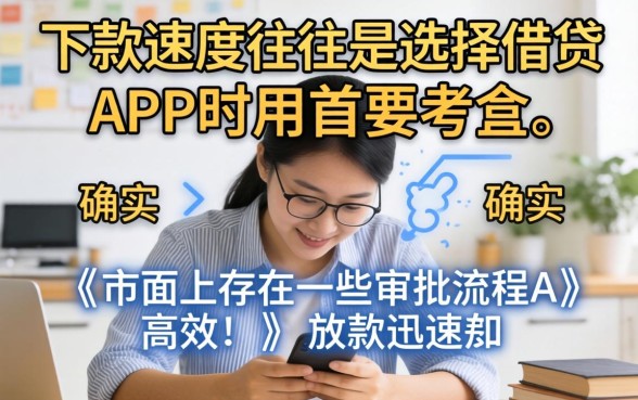 下款速度快的APP有哪些