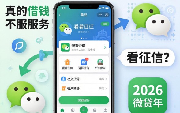微信借钱不看征信的真相是什么
