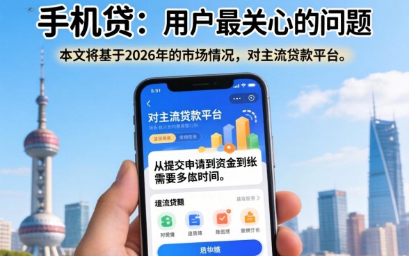 手机贷款审核放款全流程多久到账