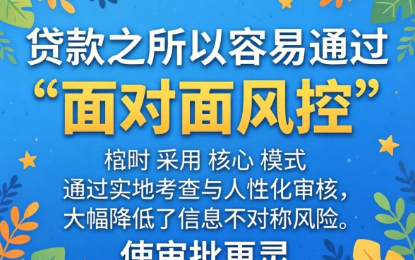 线下贷款容易通过的原因是什么