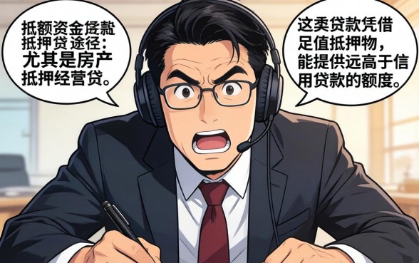 哪类贷款能快速获得大额资金