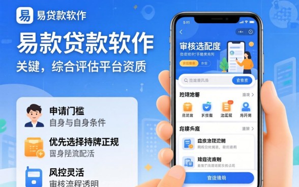 如何选择容易下款的贷款软件