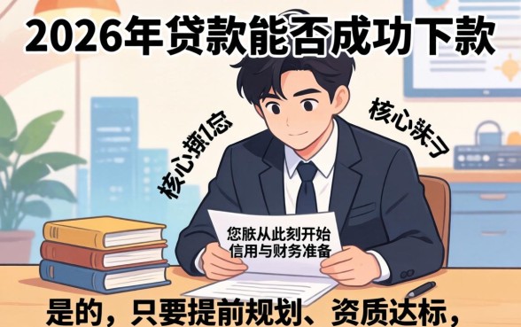 2026年贷款真的能下款吗