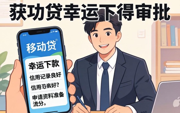 谁在移动手机贷中幸运下款了