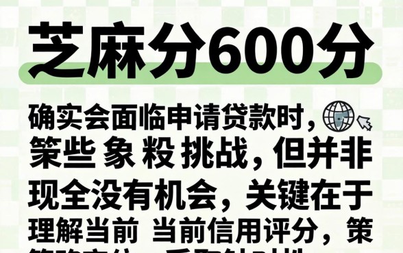 芝麻分600分贷款攻略与高通过率平台推荐