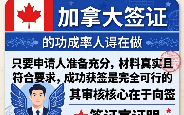 加拿大签证是否容易办理成功