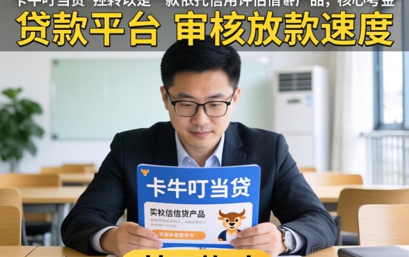 卡牛叮当贷审核放款要多久到账