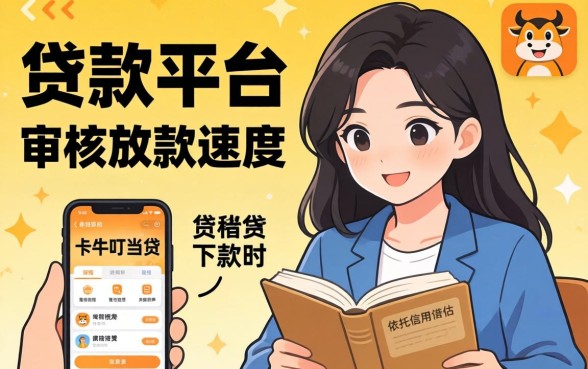 卡牛叮当贷审核放款要多久到账