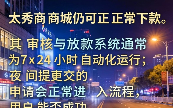 夜间贷款审批时间与额度详解