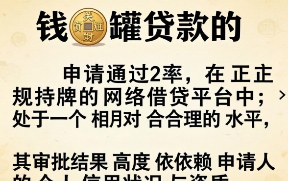 洋钱罐贷款申请通过率怎么样