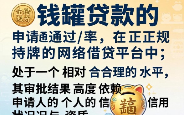 洋钱罐贷款申请通过率怎么样