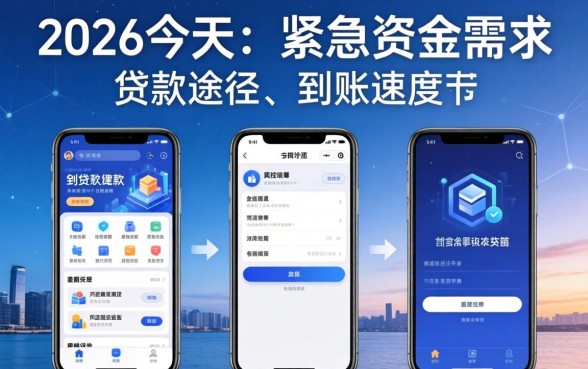 哪个贷款途径更容易快速到账