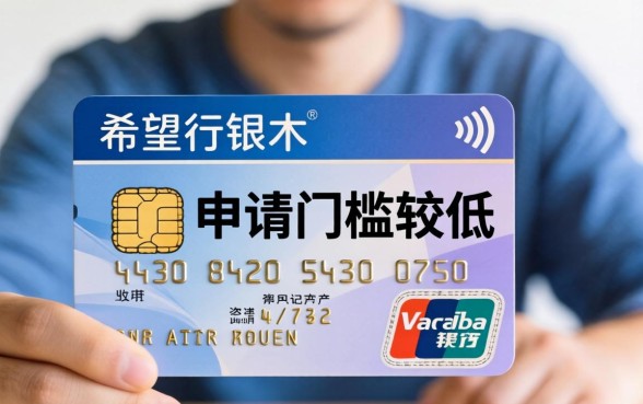 什么银行信用卡申请门槛较低