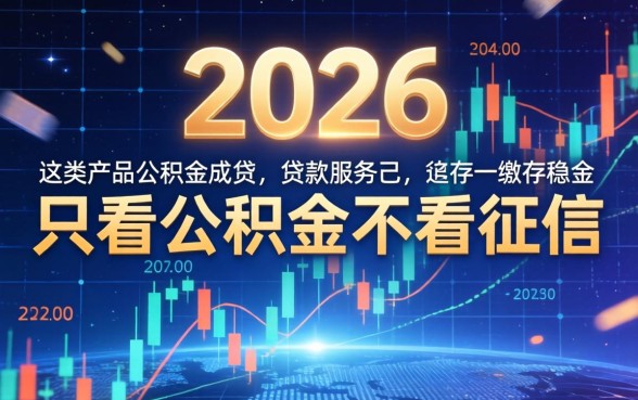 公积金贷款无视征信条件及申请流程详解