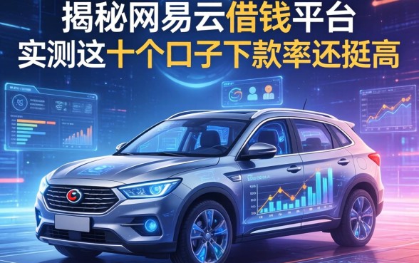 揭秘网易云借钱平台：实测这十个口子下款率还挺高