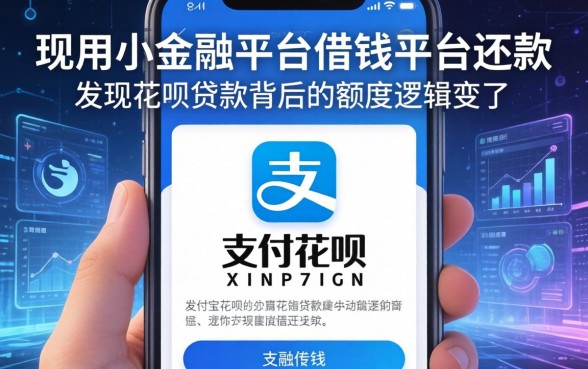 我用小金融平台借钱平台还款，发现支付宝花呗贷款背后的额度逻辑变了