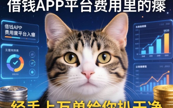 借钱APP平台费用里的猫腻，我经手上万单给你扒干净