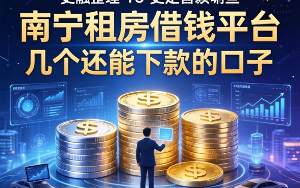 南宁租房借钱平台有哪些？整理了几个还能下款的口子
