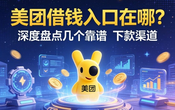 美团借钱入口在哪?深度盘点几个靠谱的下款渠道