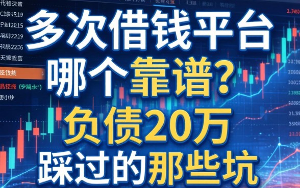多次借钱平台哪个靠谱？我负债20万踩过的那些坑