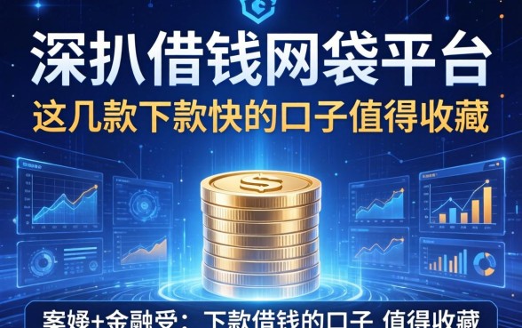 深扒借钱网袋平台：这几款下款快的口子值得收藏
