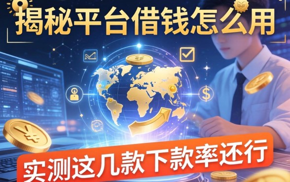 揭秘平台借钱怎么用，实测这几款下款率还行