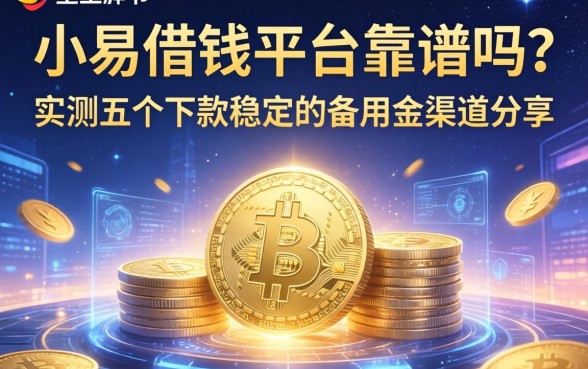 小易借钱平台靠谱吗？实测五个下款稳定的备用金渠道分享