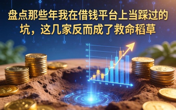 盘点那些年我在借钱平台上当踩过的坑，这几家反而成了救命稻草