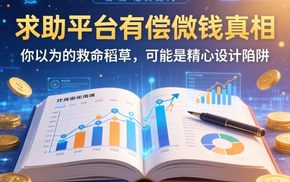 求助平台有偿借钱的真相：你以为的救命稻草，可能是精心设计的陷阱