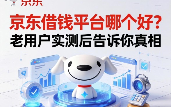 京东借钱平台哪个好？老用户实测后告诉你真相