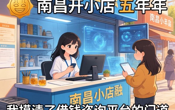 在南昌开小店五年，我摸清了借钱咨询平台的门道