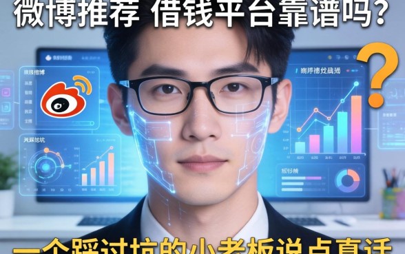 微博推荐的借钱平台靠谱吗？一个踩过坑的小老板说点真话