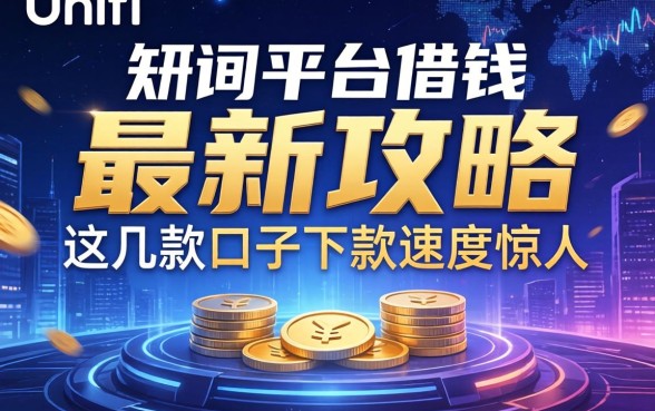 Unifi平台借钱最新攻略，这几款口子下款速度惊人