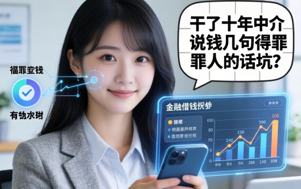 女性借钱的平台有哪些坑？干了十年中介说几句得罪人的话