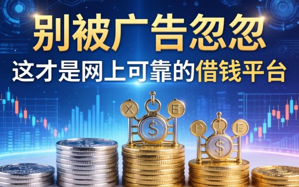 别被广告忽悠,这才是网上可靠的借钱平台