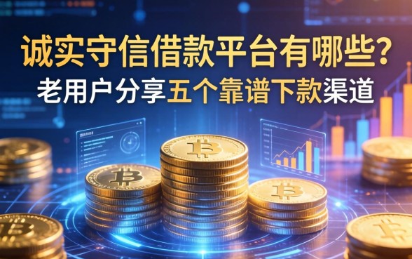 诚实守信借款平台有哪些？老用户分享五个靠谱下款渠道