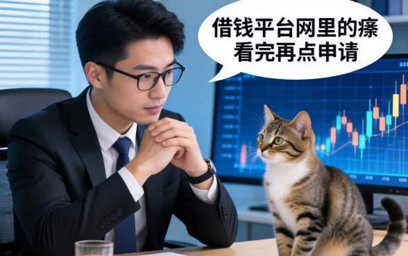 银行经理私下聊：借钱平台网里的猫腻，看完再点申请