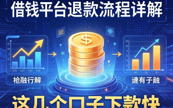 借钱平台退款流程详解，这几个口子下款快