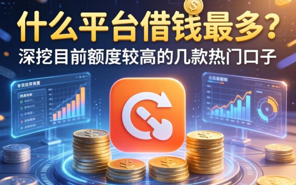 什么平台借钱最多？深挖目前额度较高的几款热门口子