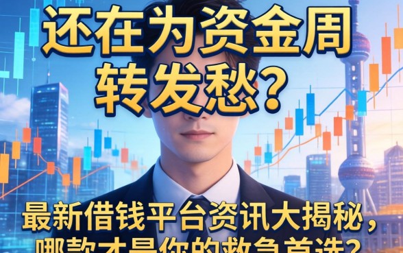 还在为资金周转发愁？最新借钱平台资讯大揭秘，哪款才是你的救急首选？