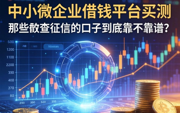 中小微企业借钱平台实测：那些不查征信的口子到底靠不靠谱？