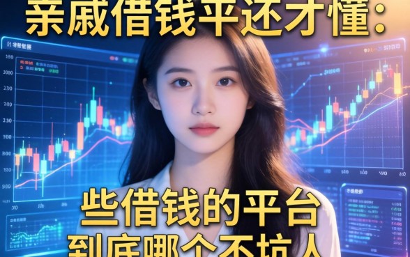 亲戚借钱不还才懂：些借钱的平台到底哪个不坑人